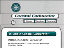 Tablet Screenshot of coastalcarburetor.com